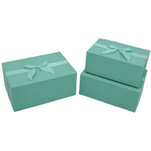 Коробка Подарочные коробки UFO Набор 3 шт TIFFANY прям. (Y002): undefined undefined