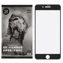 Защитное стекло для iPhone WK Tempered Glass Kingkong 4D Curved Black for iPhone SE 2020/iPhone 8/iPhone 7: Тип защиты экрана на экран