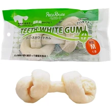 Лакомство для собак Petz Route Teeth White Gum кость для чистки зубов M 114 г (56151): Производитель DoggyMan