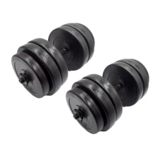 Гантель Newt Rock Pro 2 шт по 25.5 кг наборные композитные (NE-PL-G-025-2): Вес гантели, кг 25.5
