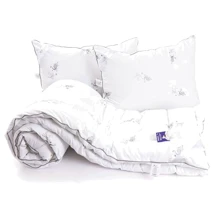 Одеяло Руно Silver Swan 200х220 см + подушки 50х70 см (2 шт.) (925.52_Silver Swan): Тип Комплекты