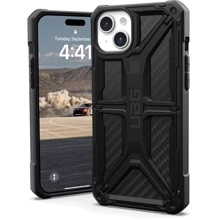Чехол для iPhone Urban Armor Gear UAG Monarch Carbon Fiber (114309114242) for iPhone 15 Plus: Цвет черный