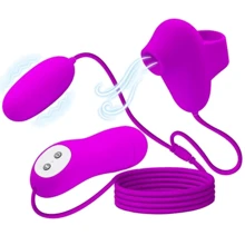 Вакуумний стимулятор з віброяйцем PRETTY LOVE - SUCTION & VIBRO-BULLETS, BI-014925: Для кого Для жінок