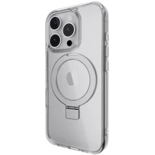 Чехол для iPhone Switcheasy MagStand M Stand Guard Protective Case Transparent (SPH66P171TR24) for iPhone 16 Pro: Цвет прозрачный