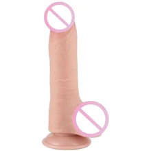 Фаллоимитатор LoveToy Sliding-Skin Dual Layer Dong 8" Flesh: Назначение Вагинальные