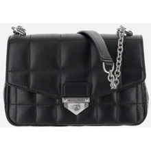 Женская сумка кросс боди Michael Kors SM CHAIN SHLDR черная (30H0S1SL1T001): Пол Женский