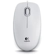 Мышь Logitech Mouse M100 White (910-001605): Интерфейс подключения проводная USB