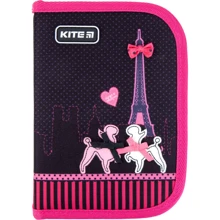 Пенал з наповненням Kite Education Weekend In Paris K21-622H-1, 1 відділення, 2 одвороту: Рік випуску колекції 2021