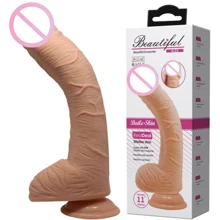 Фаллоимитатор LYBAILE Beautiful Encounter Alex Real Dildo Flesh, 28 см: Назначение Вагинальные