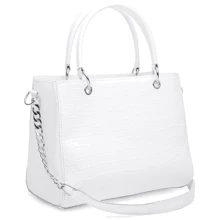 Женская сумка тоут Ricco Grande белая (1l797rep-white): Пол Женский