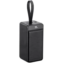 Зовнішній акумулятор XO Power Bank 80000mAh PR160 22.5W Black: Ємність батареї, мАг 80000