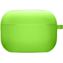 TPU Silicone Case with Carabiner Neon Green for Apple AirPods Pro 2/Pro: undefined undefined
