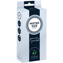 Презервативи Mister Size 47 (10 ПК): Тип Класичні