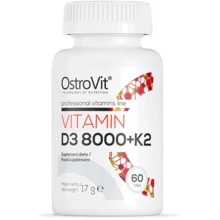 OstroVit Vitamin D3 8000 + K2 60 tabs / 240 servings: Пол Унисекс