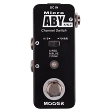 Педаль гитарных эффектов Педаль эффектов MOOER Micro ABY MKII: Производитель MOOER