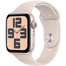Apple Watch SE 2 2023 44mm GPS Starlight Aluminum Case with Starlight Sport Band - M/L (MRE53) UA: Розмір 44mm