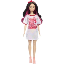 Кукла Barbie Модница в блестящем платье-футболке (HRH12): Возраст от 3 лет