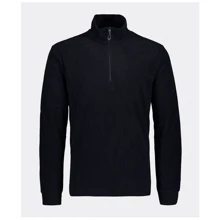 Толстовка CMP Man Fleece Sweat (3G28037N-U901) 46 черная: Вид Толстовки