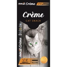 Лакомство AnimAll Сrème для котов с курицей и креветками 6 х15 г (176407): Вид Стики