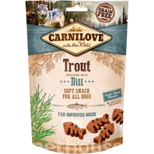 Ласощі Carnilove Dog Semi Moist для собак форель кріп 200 г (8595602528912): Виробник Carnilove