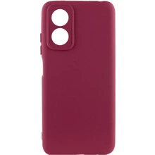 Чехол для телефонов Lakshmi Case Silicone Cover Full Camera Marsala for Oppo A17: Совместимость Oppo A17