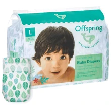 Подгузники Offspring, Листики, размер L (DP-OI-FAT-L36P-LEA): Тип Подгузники