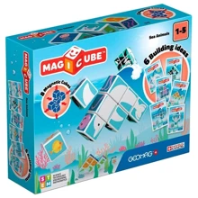 Магнитные кубики Geomag Magicube Sea Animals + 11 cards (146): Количество деталей, шт. 8