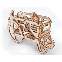 Механічний 3D пазл UGEARS "Трактор" (70003): Вид наука і техніка