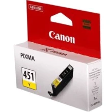 Картридж Canon CLI-451Y (6526B001): Виробник Canon