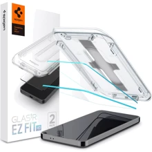 Аксессуар для смартфона Spigen Tempered Glass tR EZ Fit HD 2 Pack (AGL07440) for Samsung S921 Galaxy S24: Совместимость Samsung S921 Galaxy S24