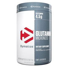 Аминокислота для спорта Dymatize Glutamine Micronized 1000 g /222 servings/ Unflavored: Вкус Без вкуса
