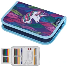 Пенал з наповненням Herlitz Rainbow Unicorn Райдужний Єдиноріг 19 пр. (50032891U): Рік випуску колекції 2021