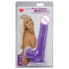Фаллоимитатор TLC Carmen's Fun Cock 7, 17.78х3.5 см: Назначение Вагинальные