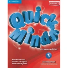 Quick Minds (Ukrainian edition) 1. Activity book. Pupil s Book PB: Производитель Cambridge University Press