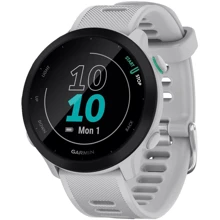 Смарт-годинник Garmin Forerunner 55 White (010-02562-11): Дисплей 1.04″ (26.3 мм)