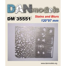 Фототравление DAN models Трафарет для нанесения следов брызг и пятен, №2 (DAN35551): Производитель DAN models