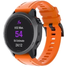Ремешок Armorstandart Silicone 20mm for Garmin Fenix 5s/6s Orange (ARM60801): Цвет оранжевый