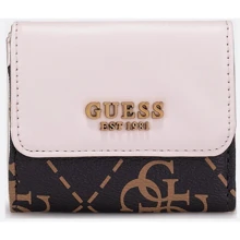 Жіночий гаманець GUESS BERTA SLG CARD & COIN PURSE молочно-коричневий (SWSB8688440-BWE): Стать Женский
