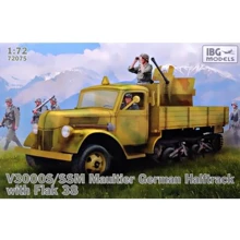 Модель IBG Models Немецкий грузовик V3000S/SS "Maultier" с зенитной пушкой Flak 38 (IBG72075): Производитель IBG Models