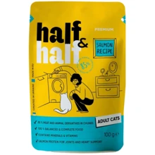 Влажный корм для котов HalfHalf с лососем в желе 100 г (4820261920901): Тип Влажный корм