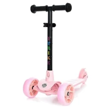 Самокат iTrike MINI розовый (BB3-047-P): Количество колес 3