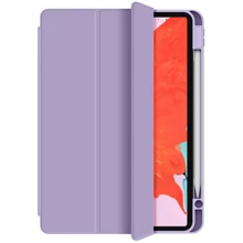 Аксессуар для iPad WIWU Protective Case with Pencil holder Light Purple for iPad Air 2020/iPad Air 2022/iPad Pro 11 (2018-2022): Цвет фиолетовый