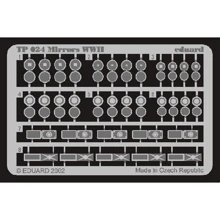 Фототравлення Eduard 1/35 дзеркала заднього виду періоду ВВВ EDU-TP024: Виробник Eduard