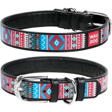 Ошейник WAUDOG Design с рисунком "Этно" 15 мм 27-36 см черный (37741): Производитель WAUDOG