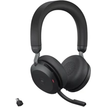 Навушники Jabra Evolve 2 75 Stereo USB-C Black (27599-999-899): Тип конструкції накладные
