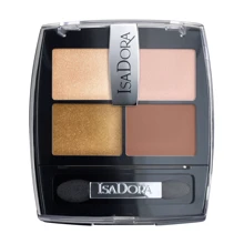 IsaDora Eye Shadow Quartet № 25 Rose Glam Тени для век компактные 7.2 g: Вид Тени для век