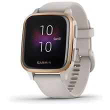 Смарт-часы Garmin Venu SQ Music Edition Light Sand/Rose Gold (010-02426-11): Дисплей 1.3" (240x240)