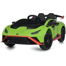 Детский электромобиль Bambi Racer Lamborghini Huracan зеленый (M 5034EBLR-5): Вид автомобиль