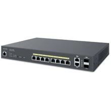 Сетевой коммутатор EnGenius ECS1112FP: Порты только Gigabit Ethernet (10/100/1000)