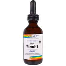 Solaray Vitamin E Liquid 400 IU 2 fl oz (60 ml) Витамин Е: Тип Витамин E